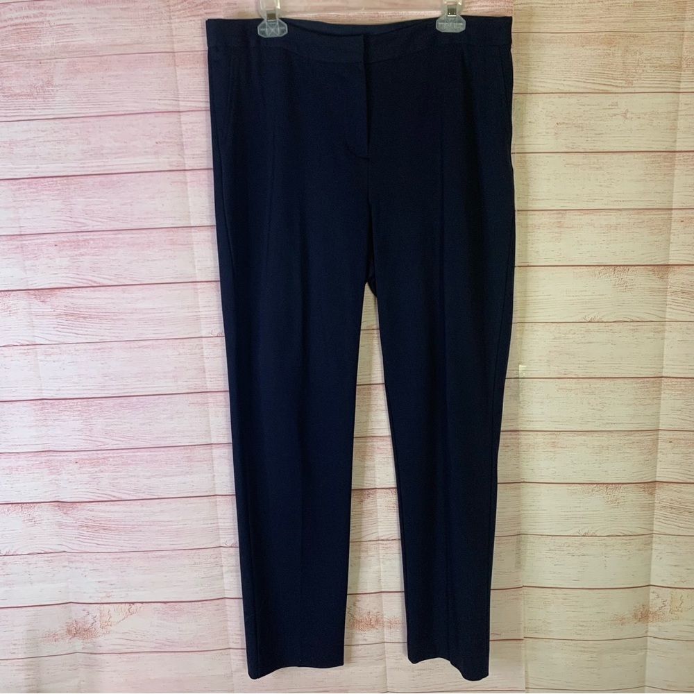 Vince Camuto Navy Blue Trouser‎ Pants Size 14